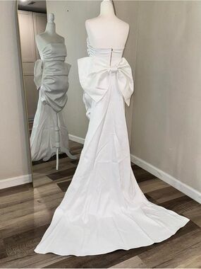 Fashion Nova | Dresses | Fashion Nova A Night In Tokyo Lace Dress Color  White 3x Fully Lined Nwt | Poshmark